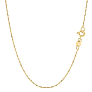 14K Yellow Gold Chain|Simple Jewelry For Women-Singapore Necklace