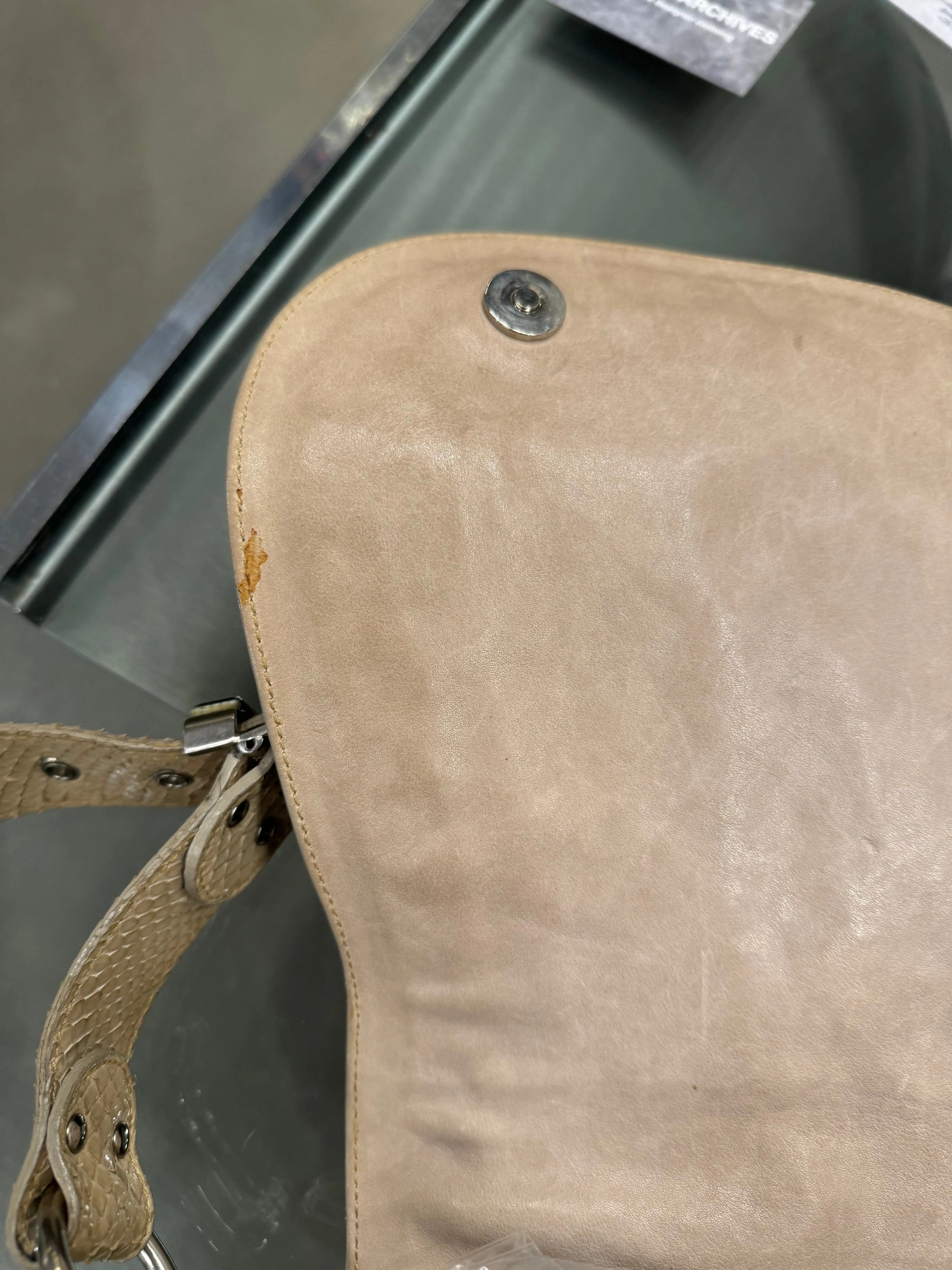 2000s Dior by John Galliano python bag - limited editions