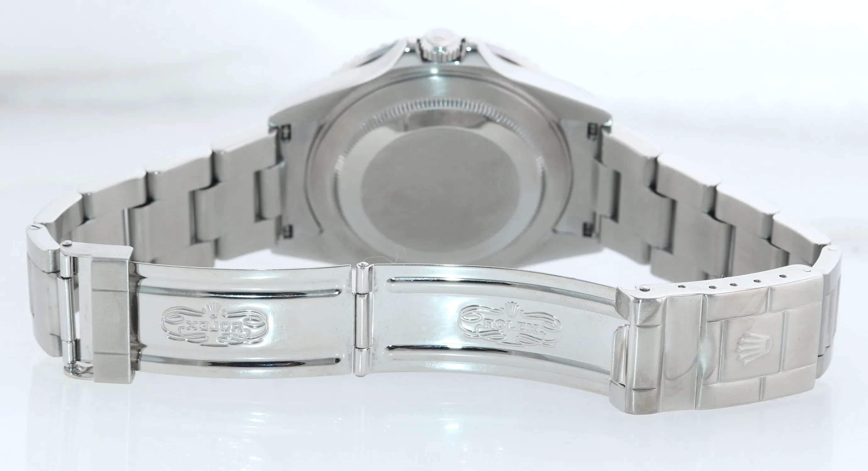 2005 Rolex GMT-Master II Pepsi Steel Blue 16710 40mm Error Stick Watch Box