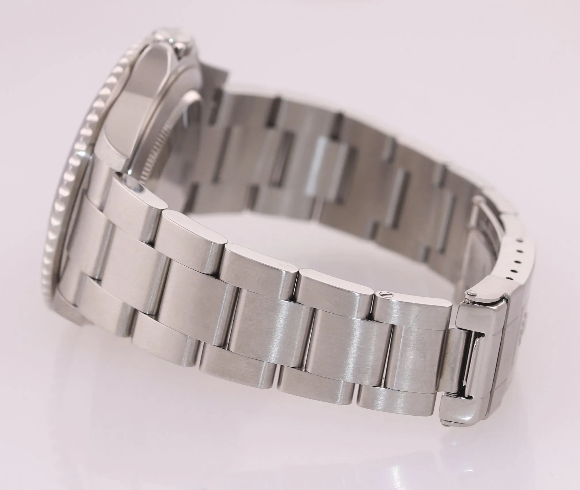 2005 UNPOLISHED Rolex GMT-Master 2 Pepsi Steel 16710 Error Rectangular Watch Box