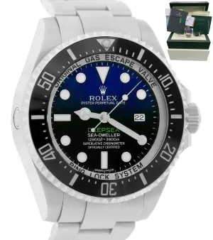 2016 Rolex Sea-Dweller Deepsea 'James Cameron' Blue Black 116660 44mm Dive Watch
