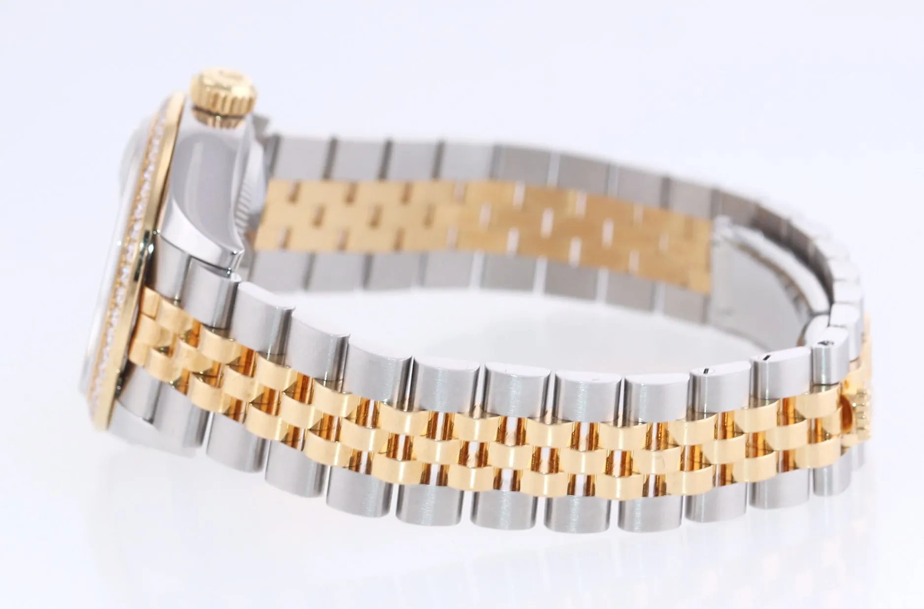 2020-2021 Rolex DateJust 28mm Green Diamond 279383 Gold Steel Jubilee Watch Box