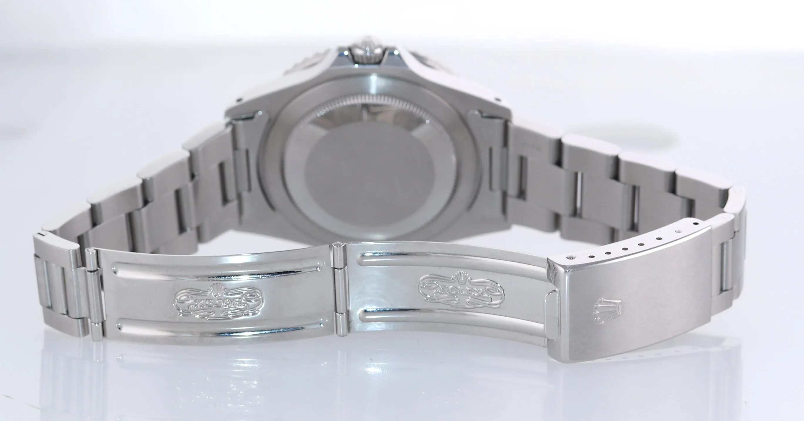 2021 RSC SERVICE Rolex GMT-Master Tritium Pepsi Blue Red Steel 40mm 16700 Watch