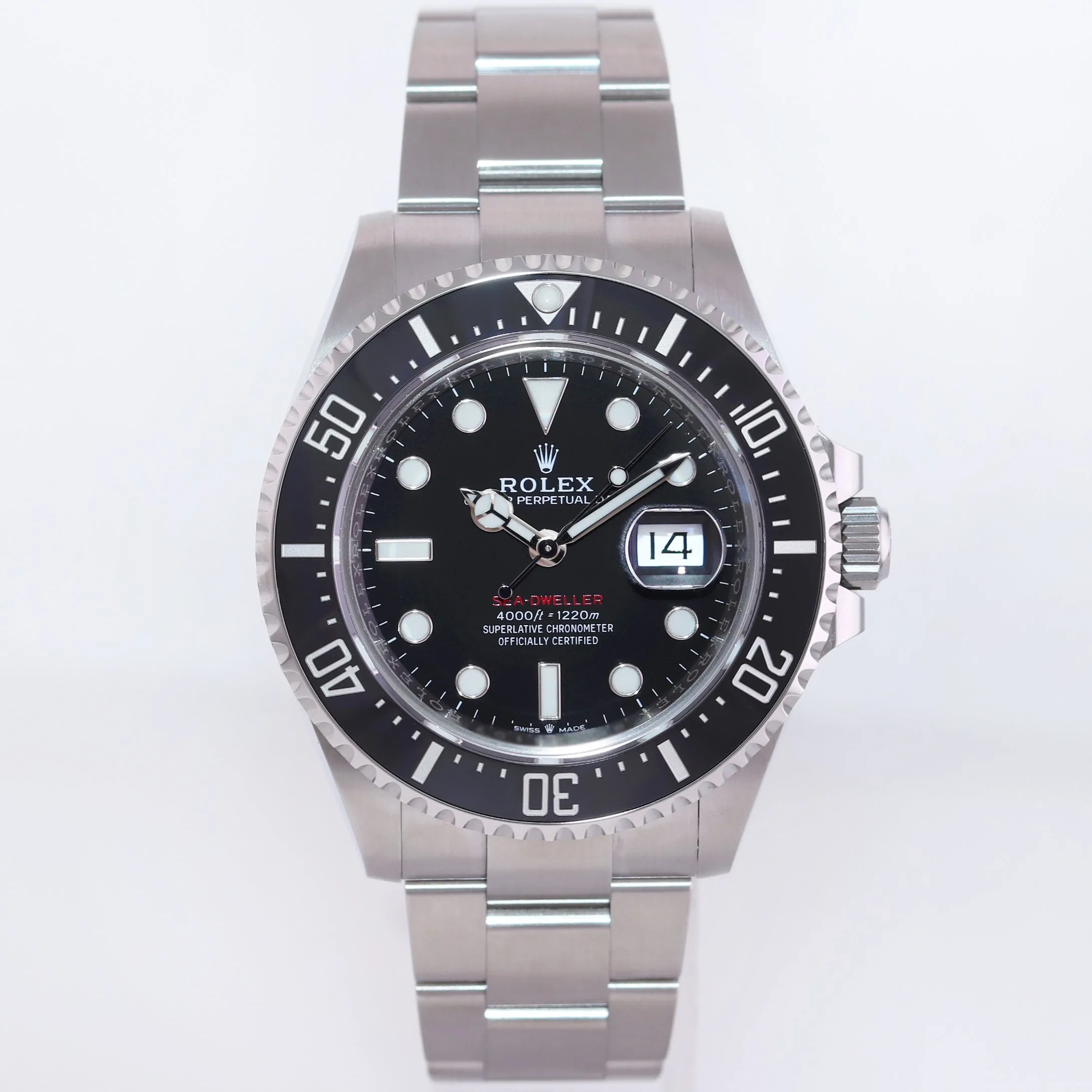 2022 MINT PAPERS Rolex Red Sea-Dweller SD43 126600 43mm Mark 2 Watch Box