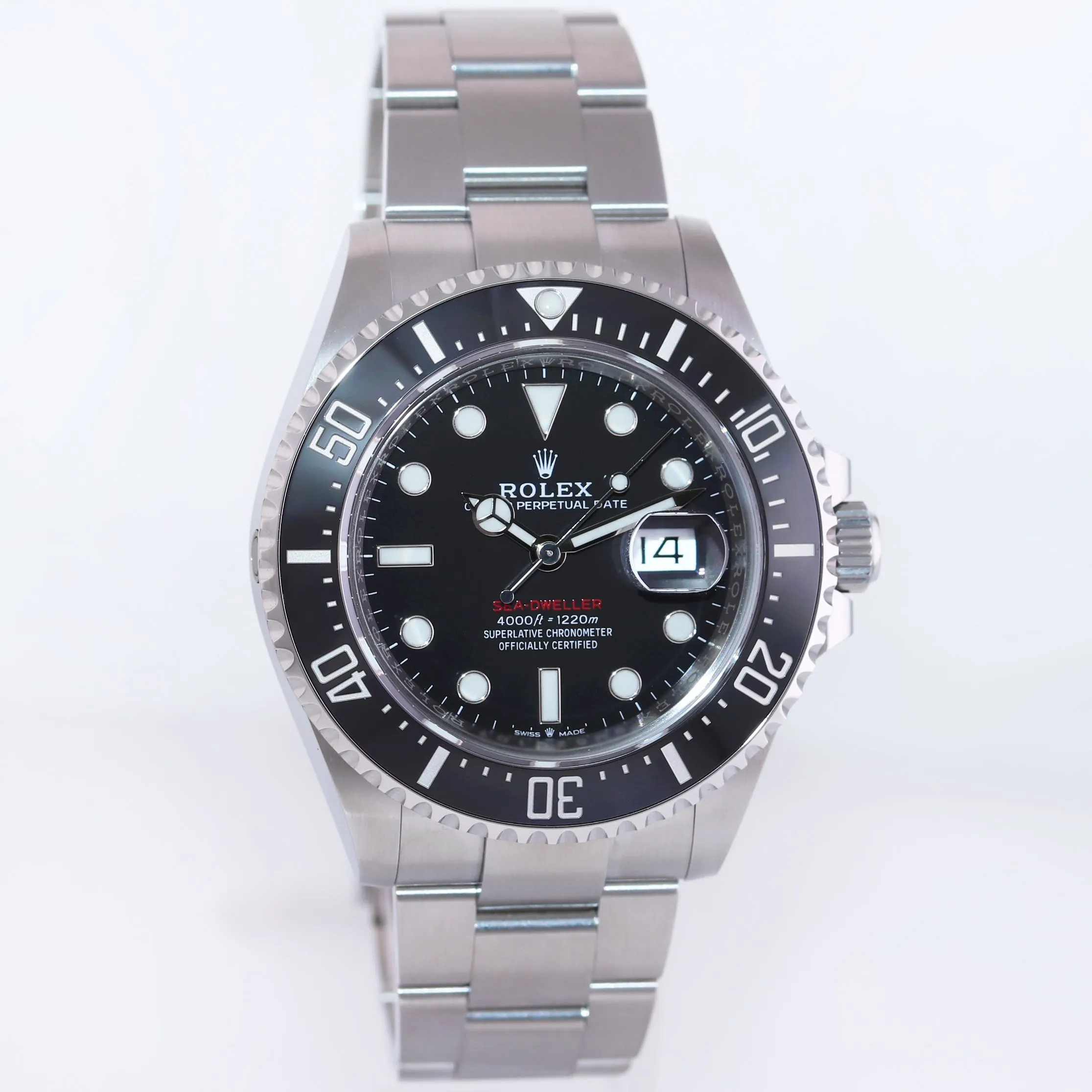 2022 MINT PAPERS Rolex Red Sea-Dweller SD43 126600 43mm Mark 2 Watch Box