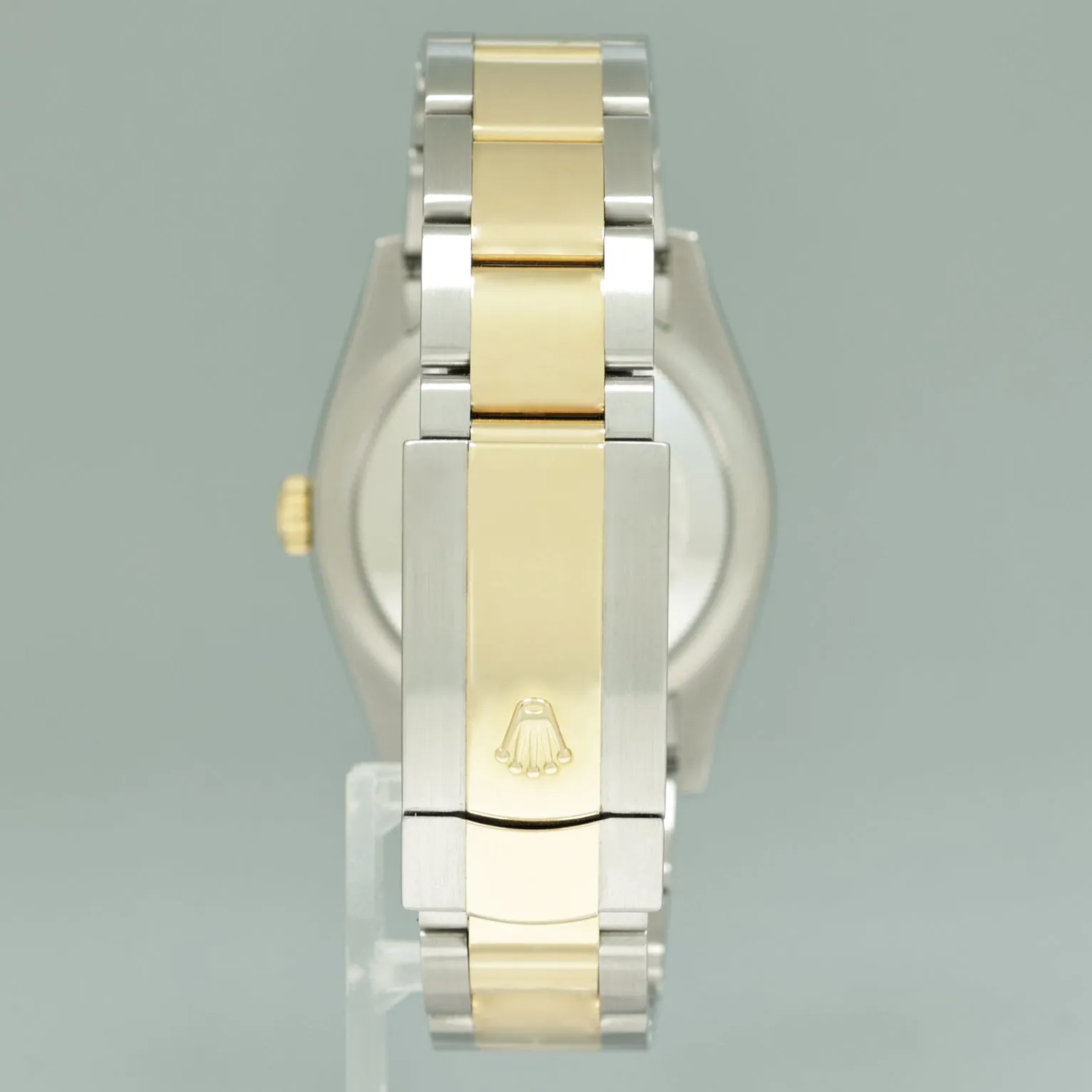 2023 Rolex DateJust 36mm Champagne Motif Two Tone Gold Oyster 126233 Watch Box