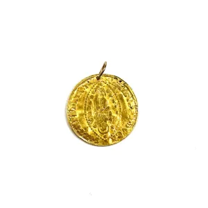 24K Gold Venetian Coin