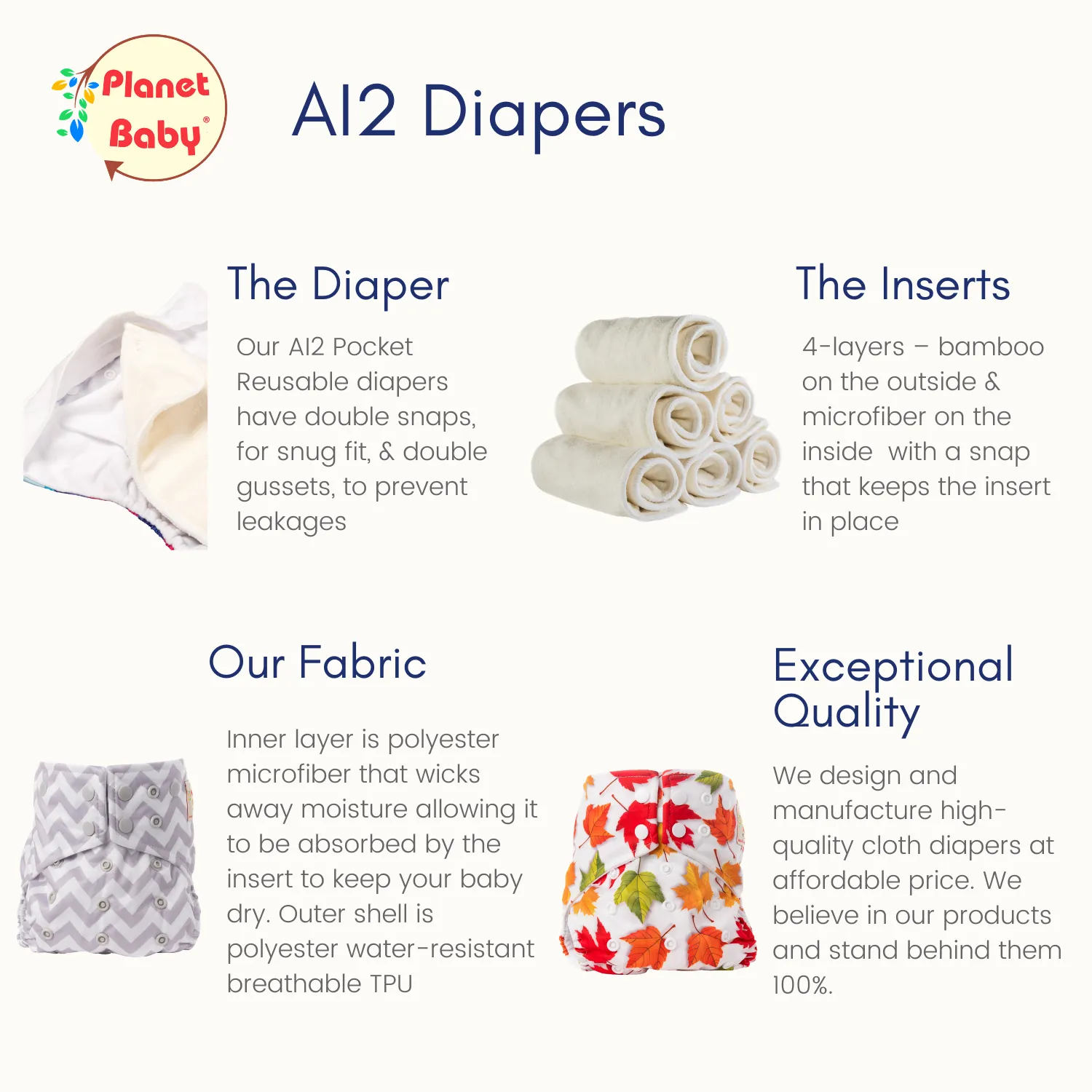 AI2 Cloth Diapers Bundles
