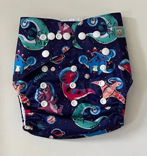 Alva Baby Pocket diaper-Dinosaur 01