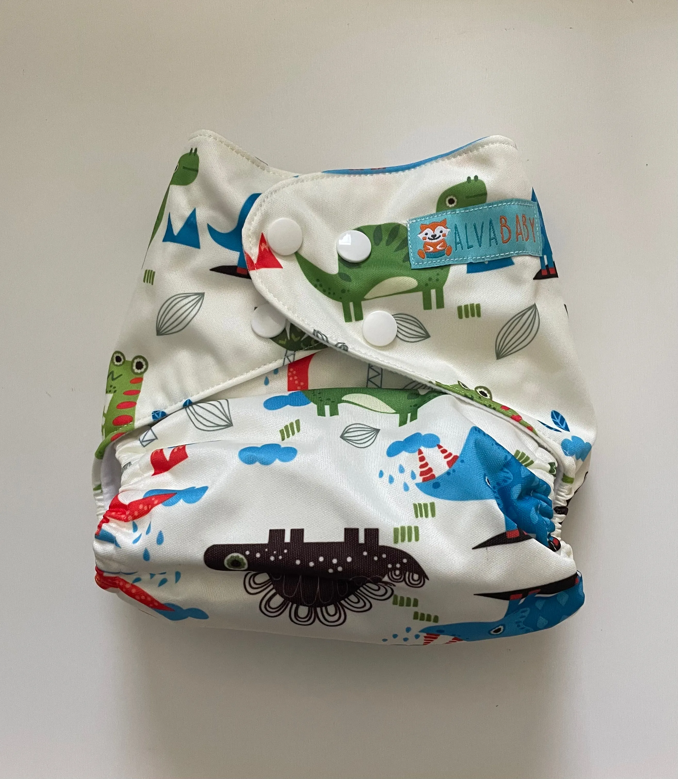 Alva Baby Pocket diaper-Dinosaur 03