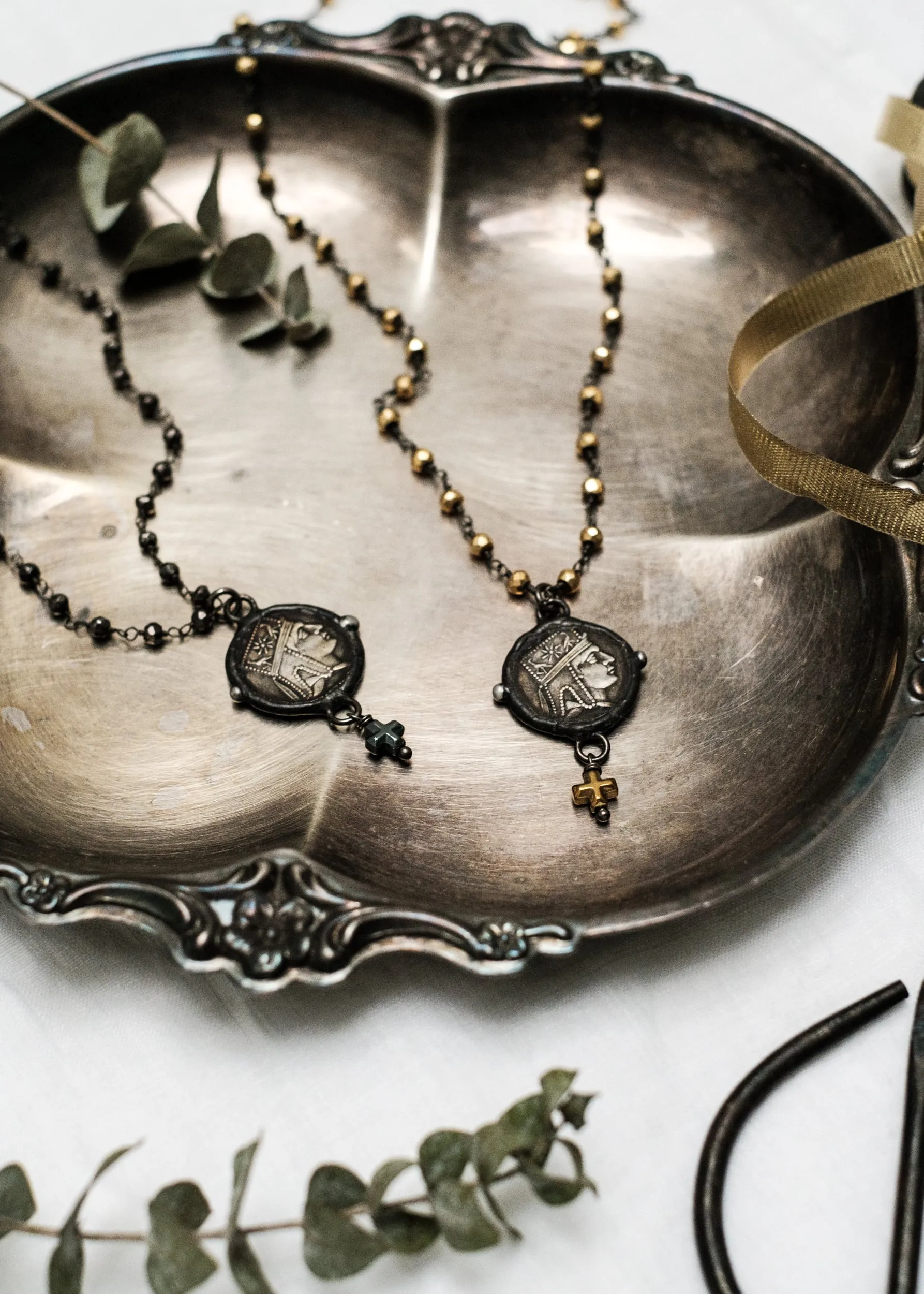 Ancient Greek Coin Necklace