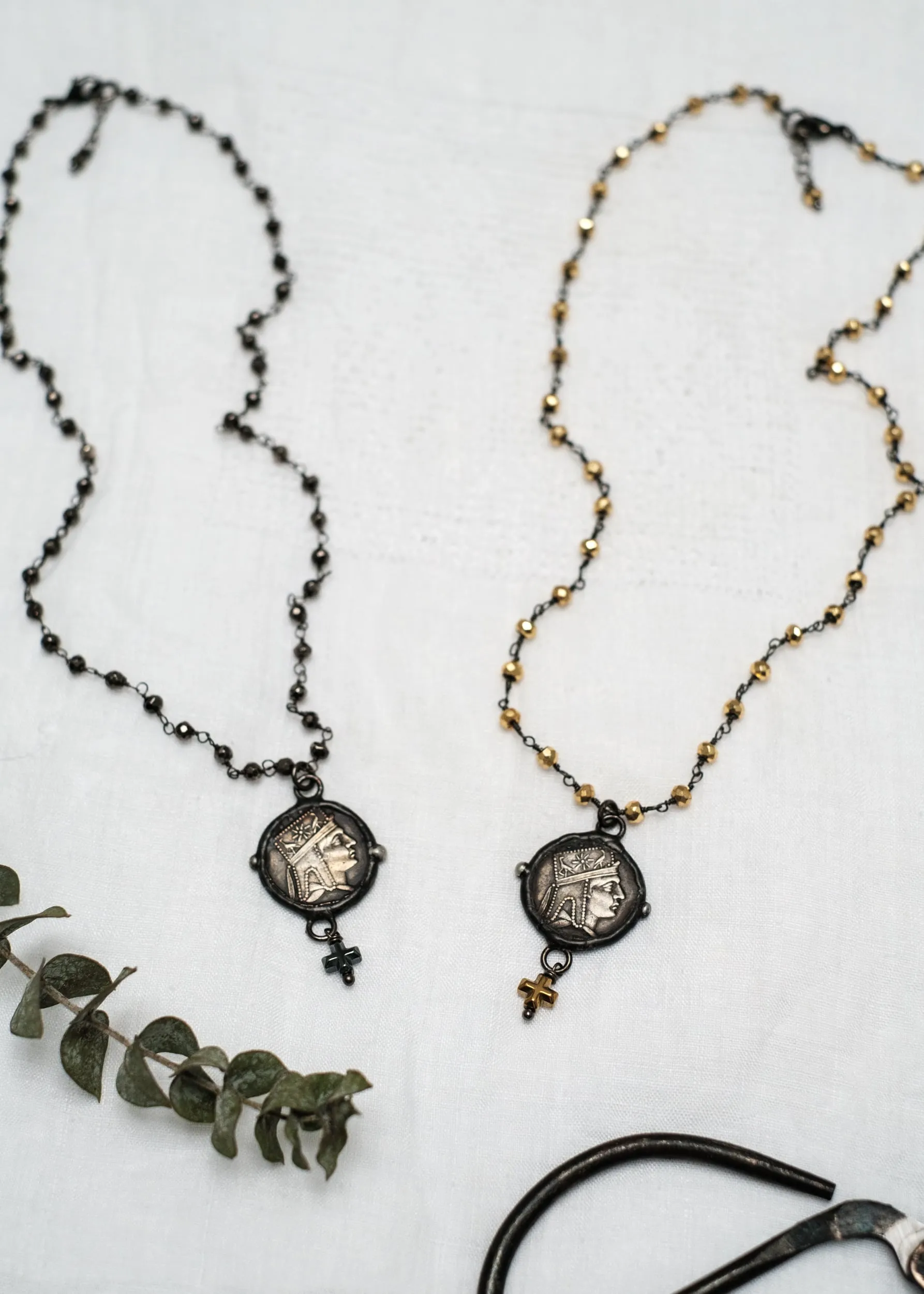 Ancient Greek Coin Necklace