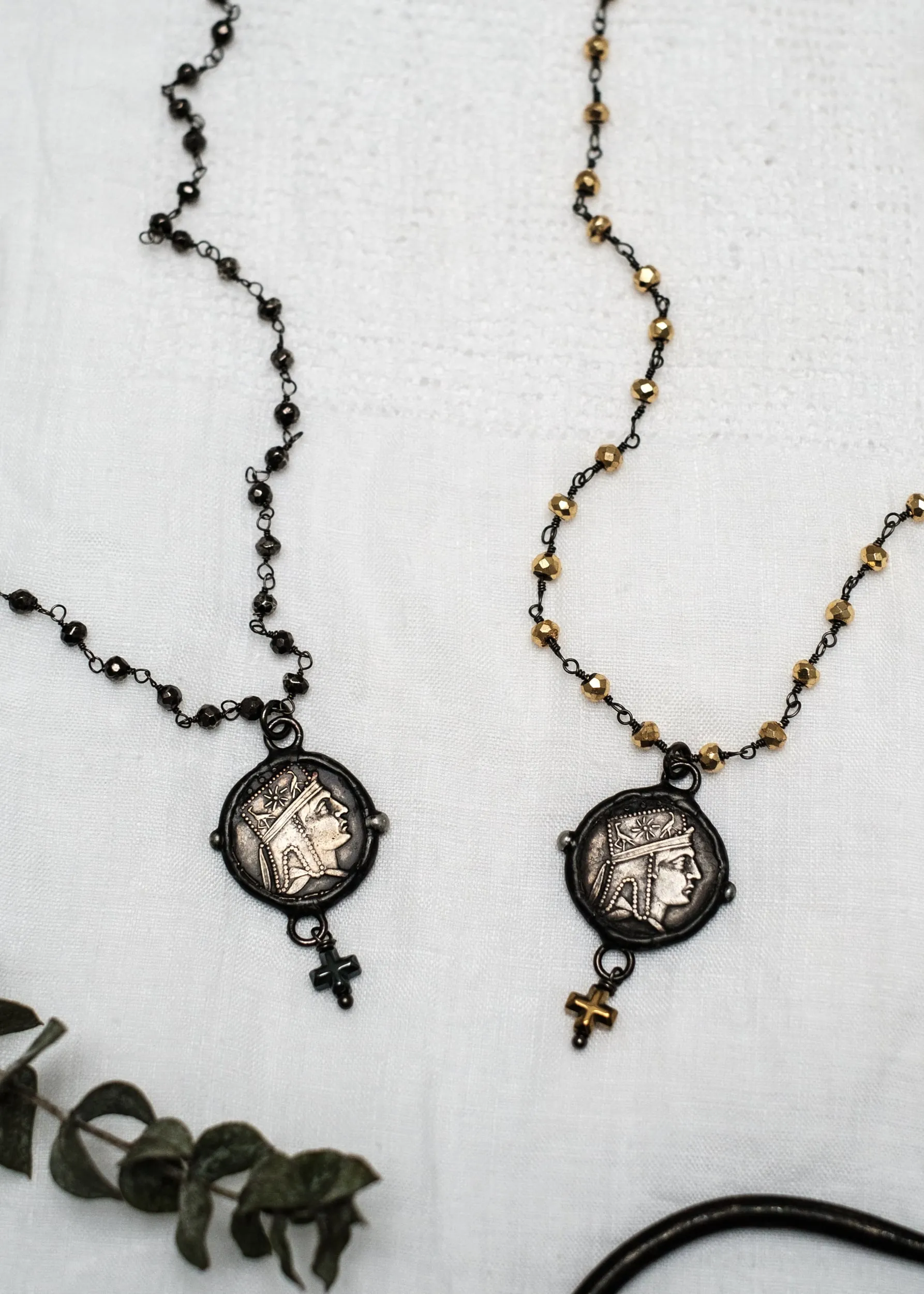 Ancient Greek Coin Necklace