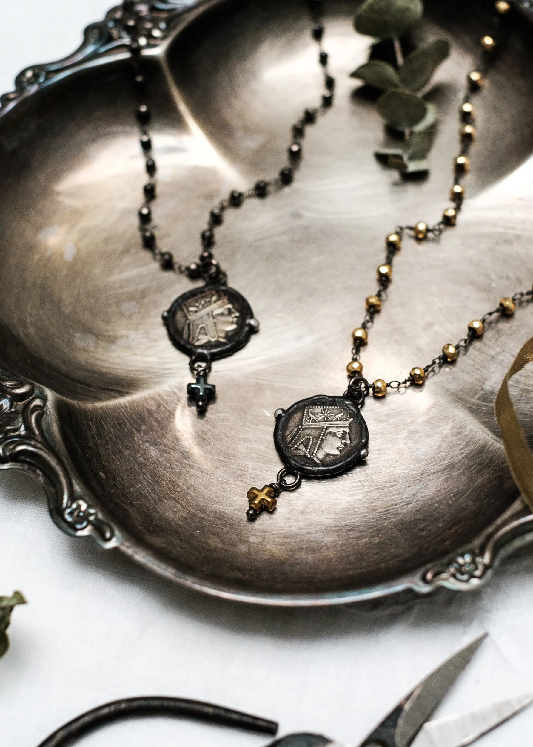 Ancient Greek Coin Necklace