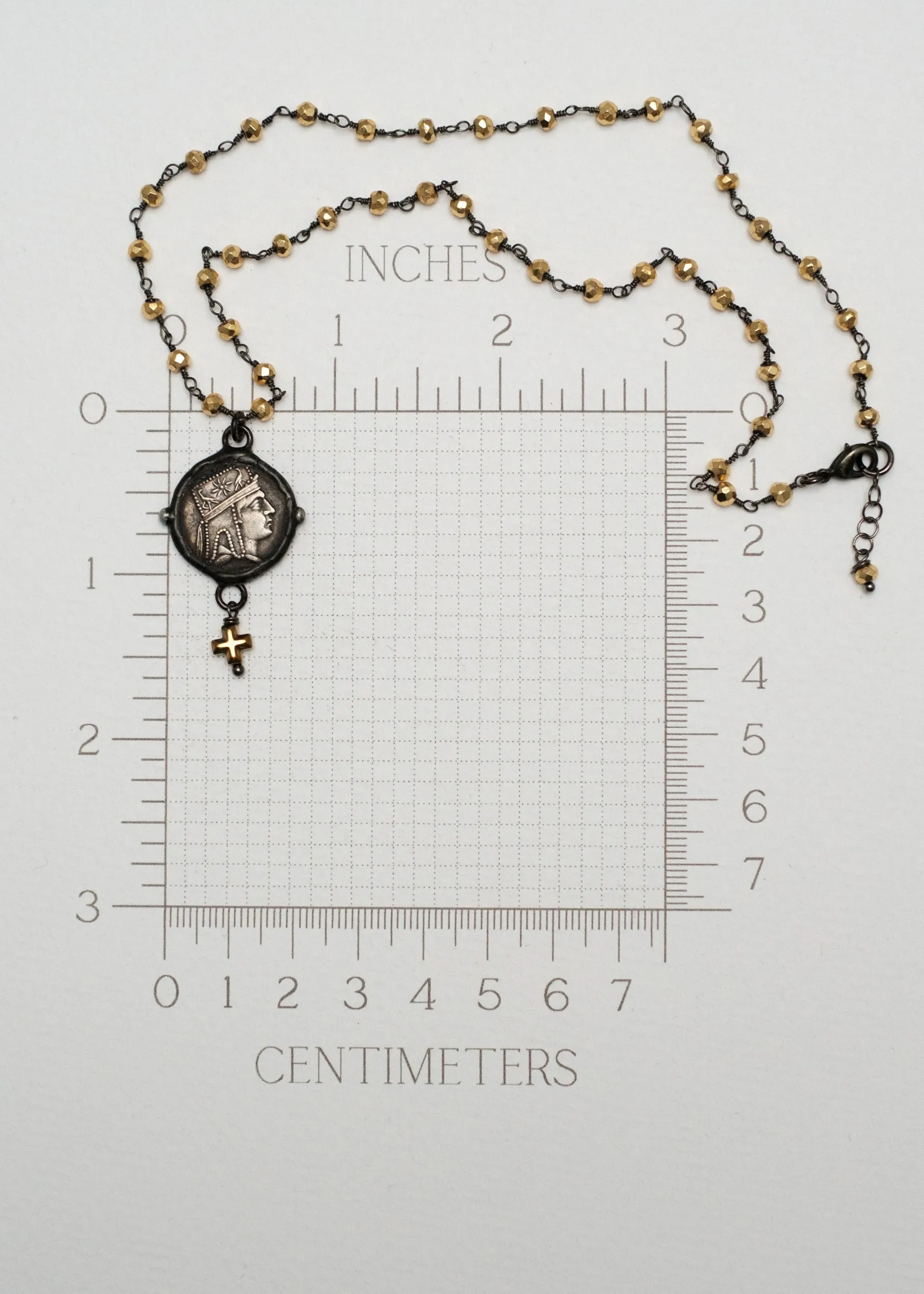 Ancient Greek Coin Necklace