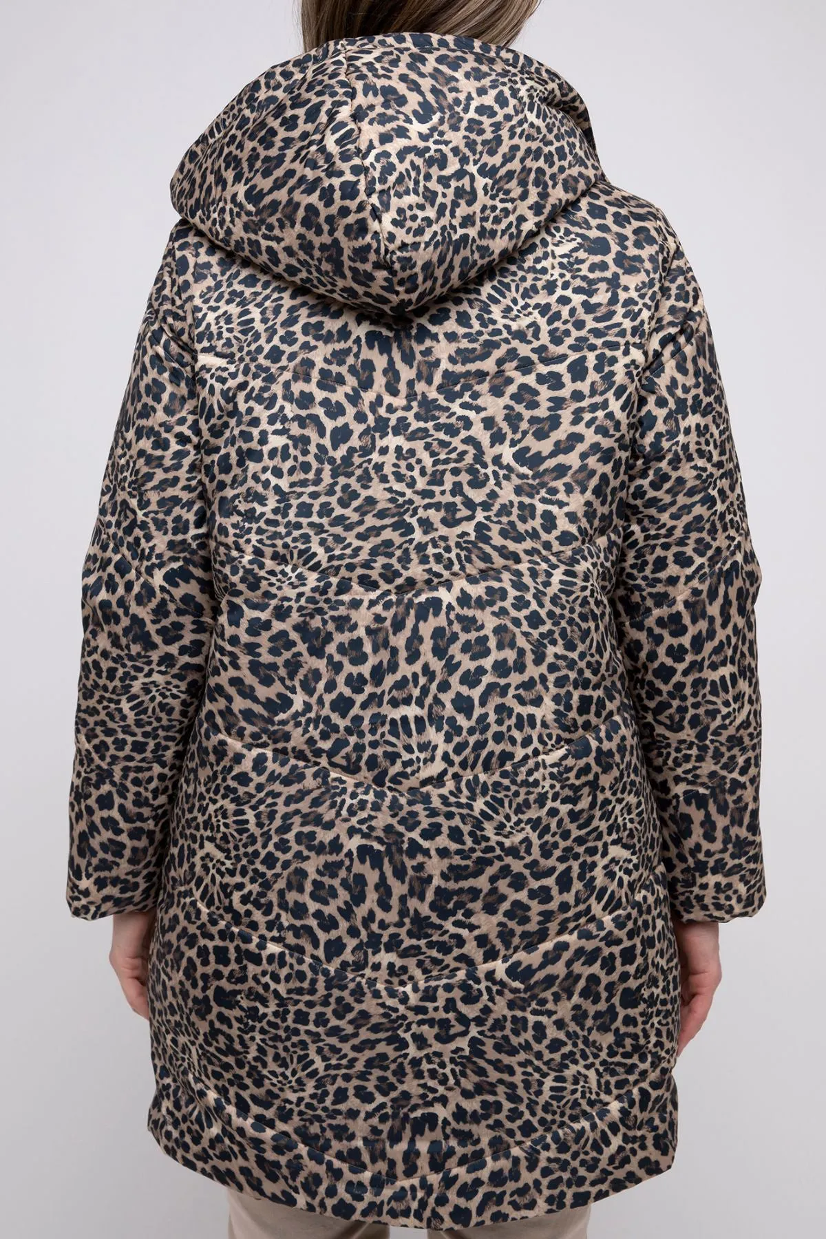 Animal Print Puffer Jacket - PP20
