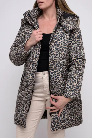 Animal Print Puffer Jacket - PP20