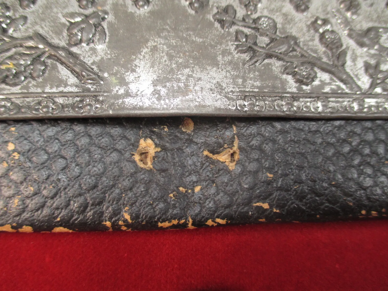 Antique Victorian Leather Coin Purse