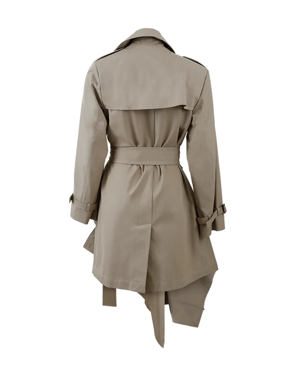Asymmetrical Wrap Trench