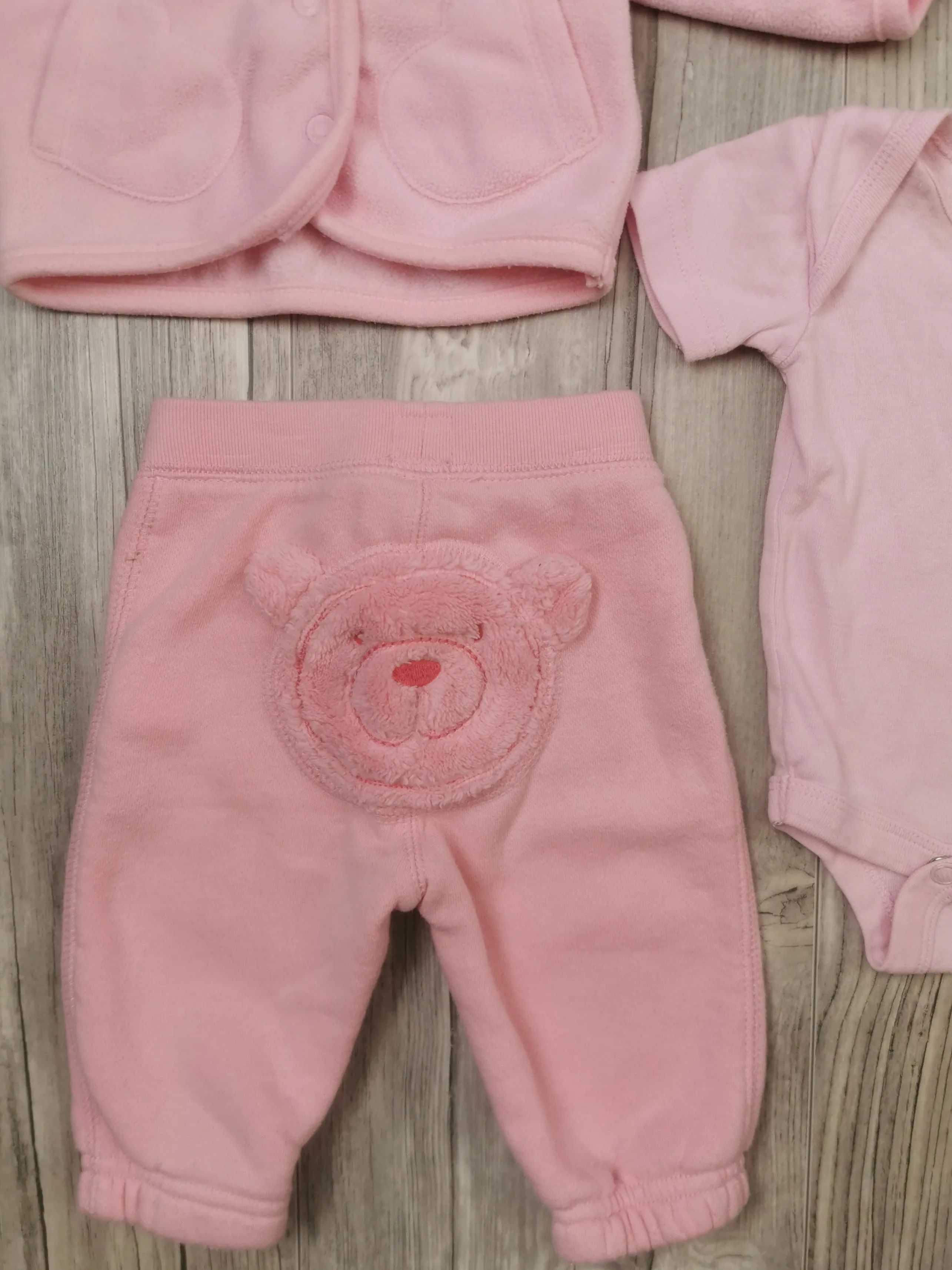 BABY GIRL SIZE 0/3 MONTHS - CARTER'S / DISNEY / Baby GAP, 3 Piece Mix N Match Fall Outfit EUC B24
