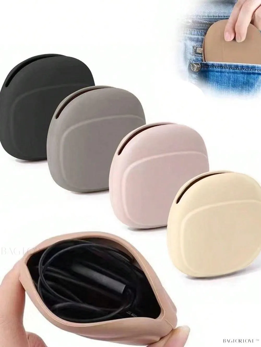 BagForLove - Portable Organizer for Earbuds, Chargers, and Cables