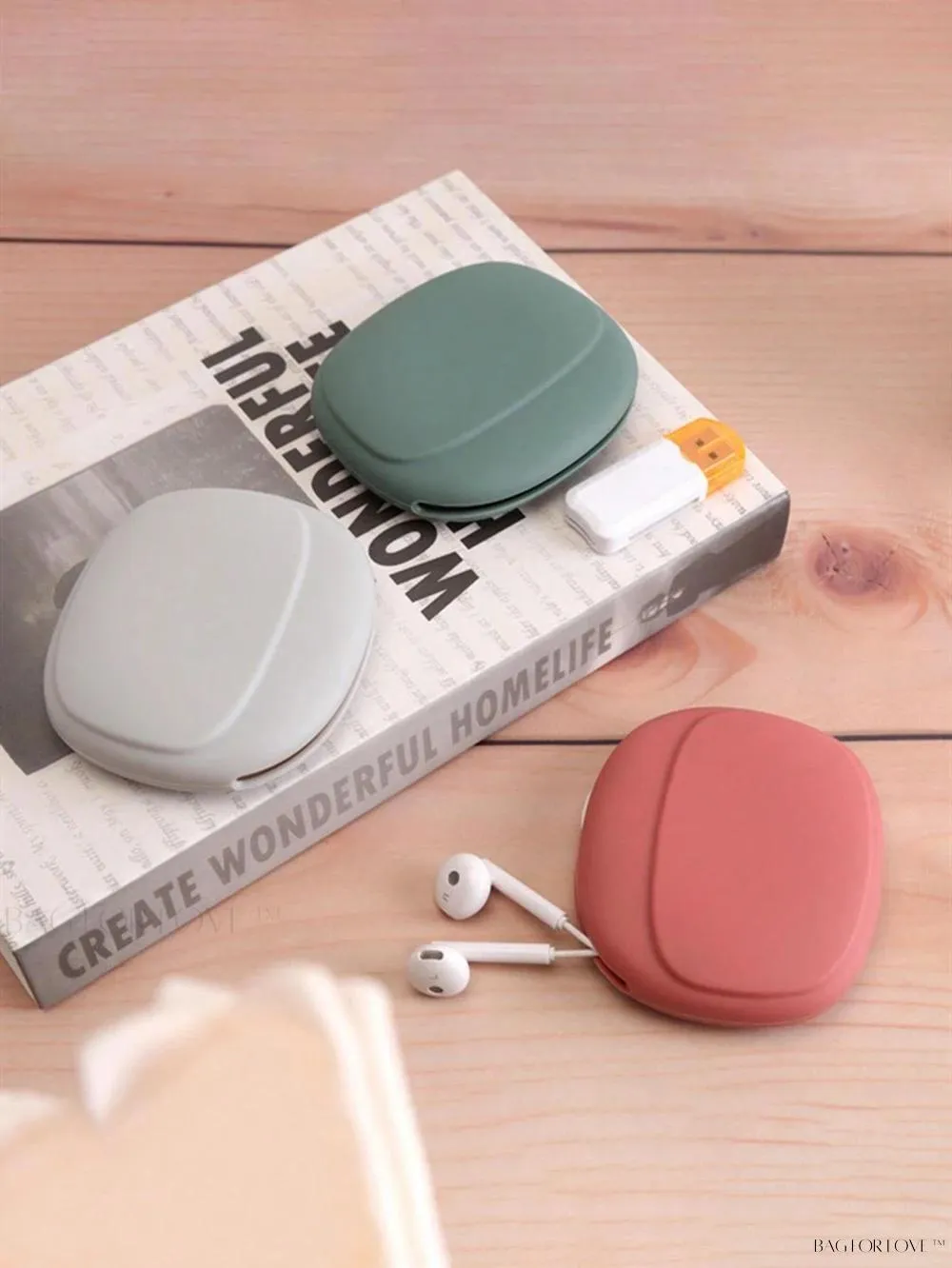 BagForLove - Portable Organizer for Earbuds, Chargers, and Cables