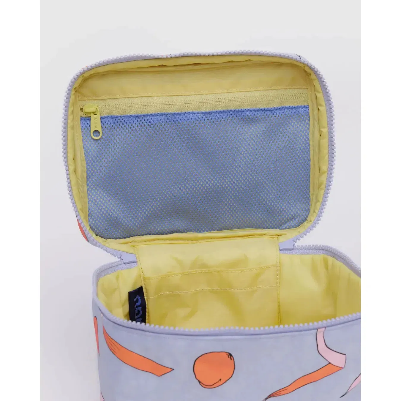 Baggu - Large cosmetics case - Apricots & Ribbons