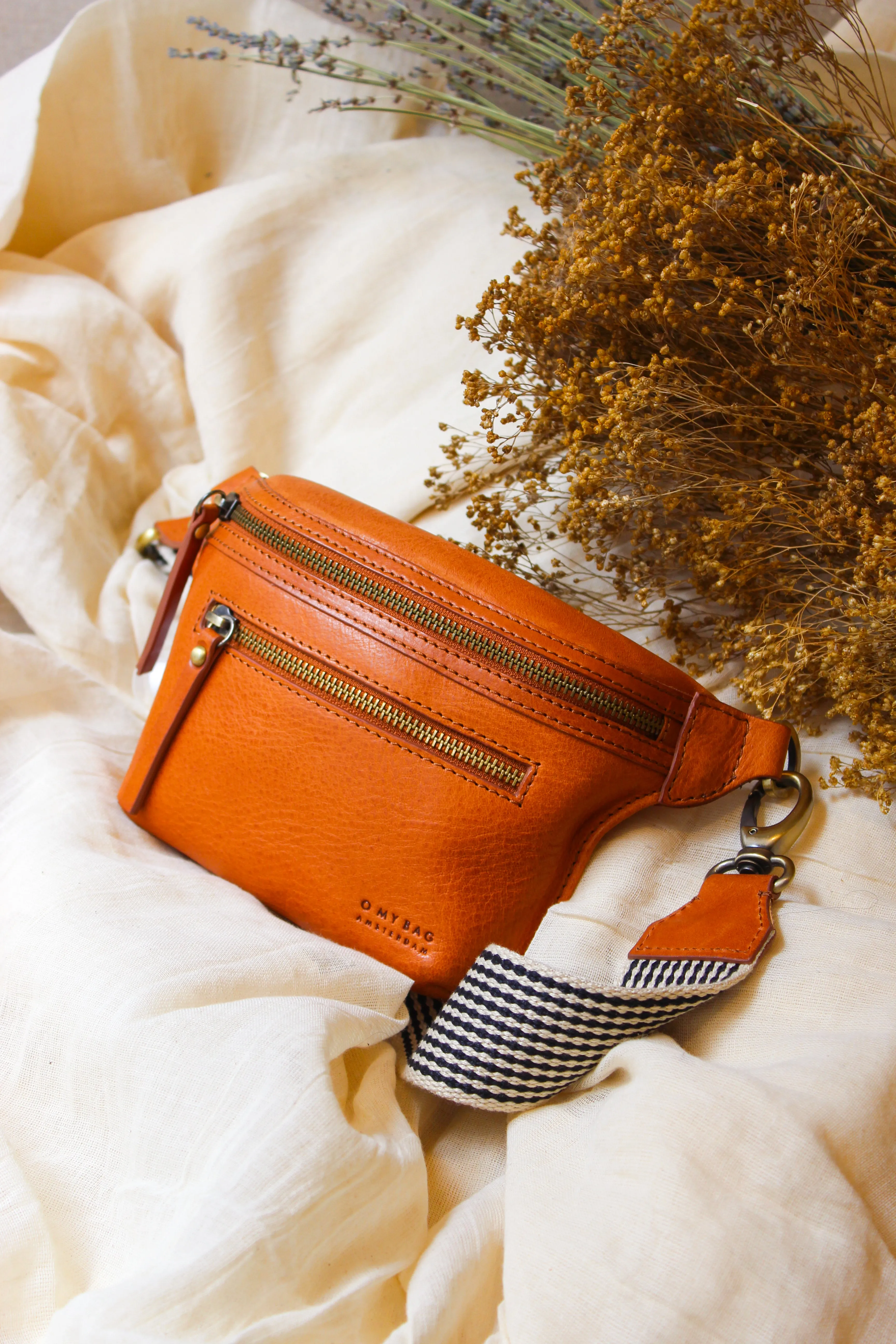 Beck's Bum Bag Checkered | Stromboli Leather