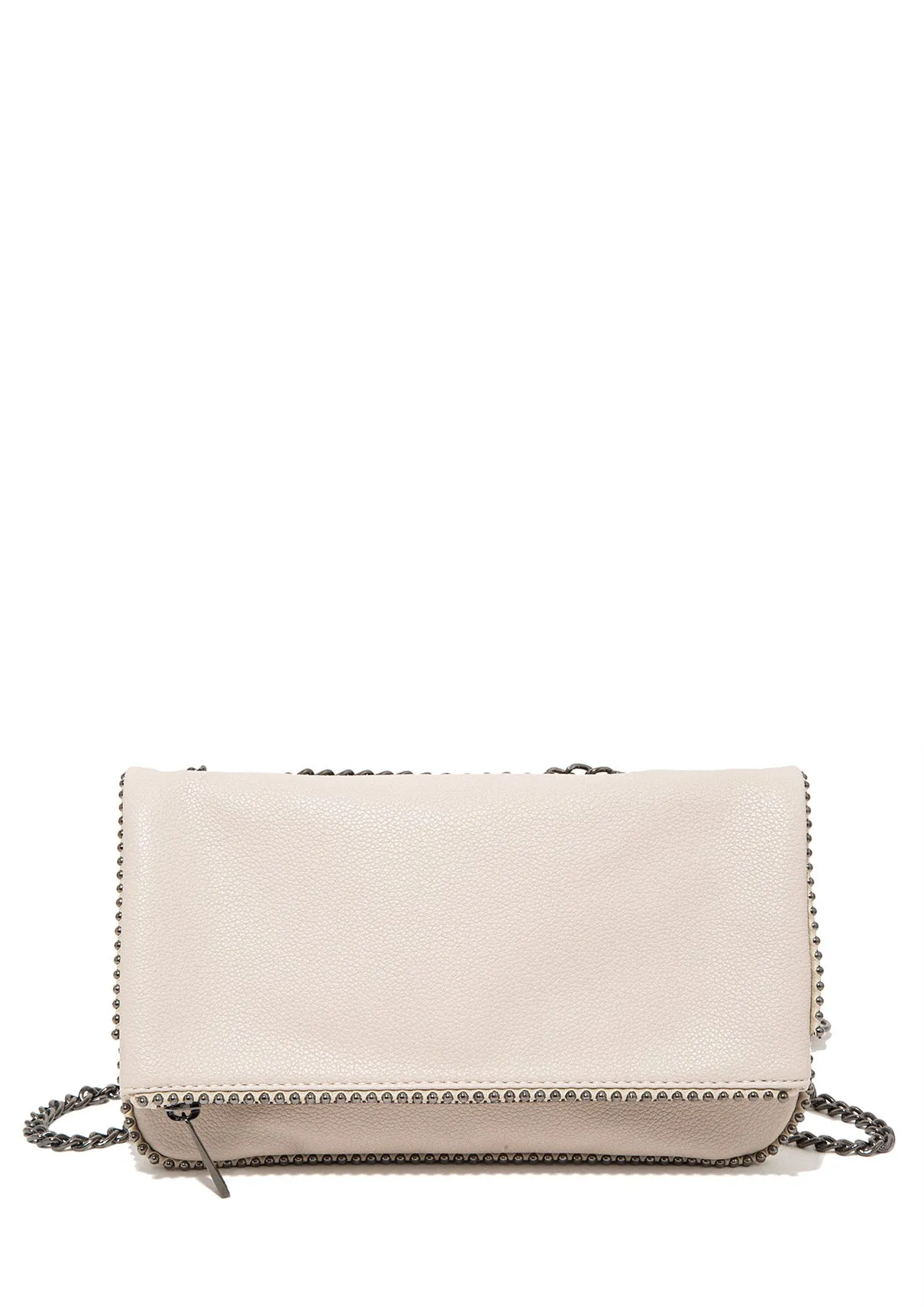 Beige Messenger Bag