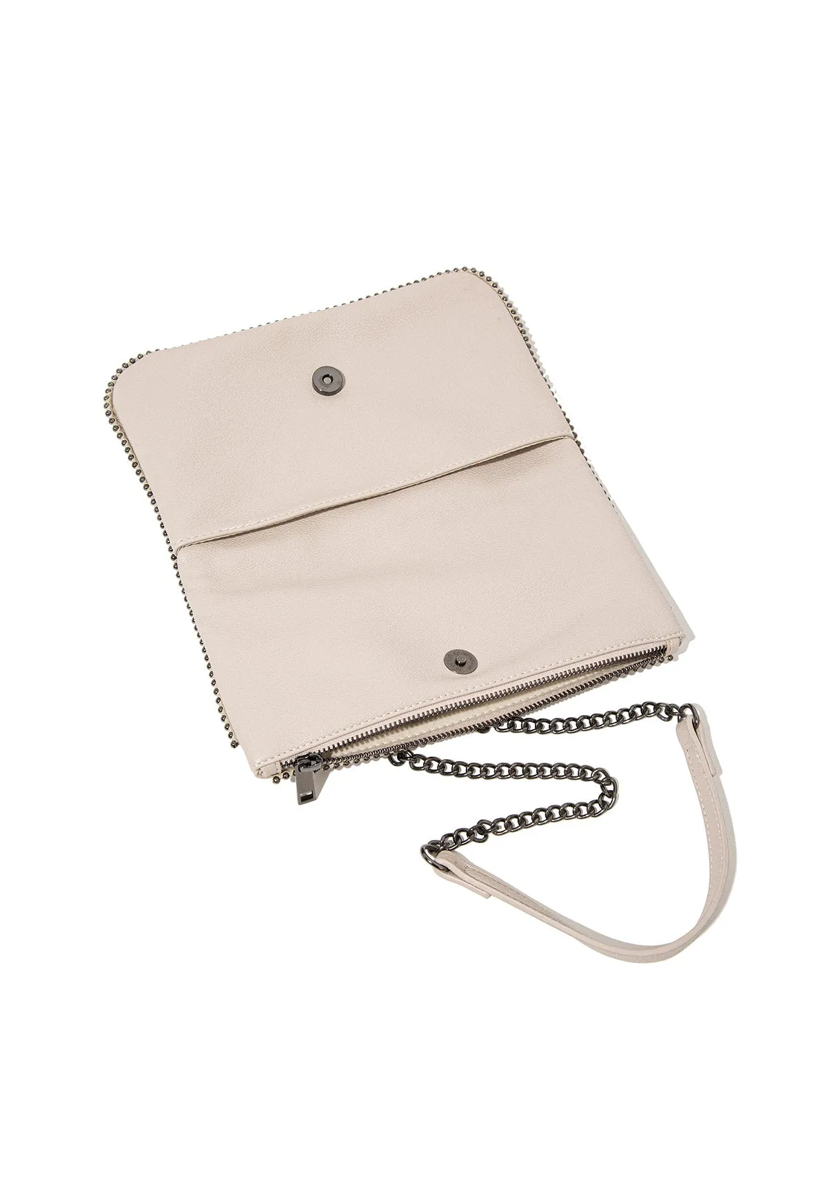 Beige Messenger Bag