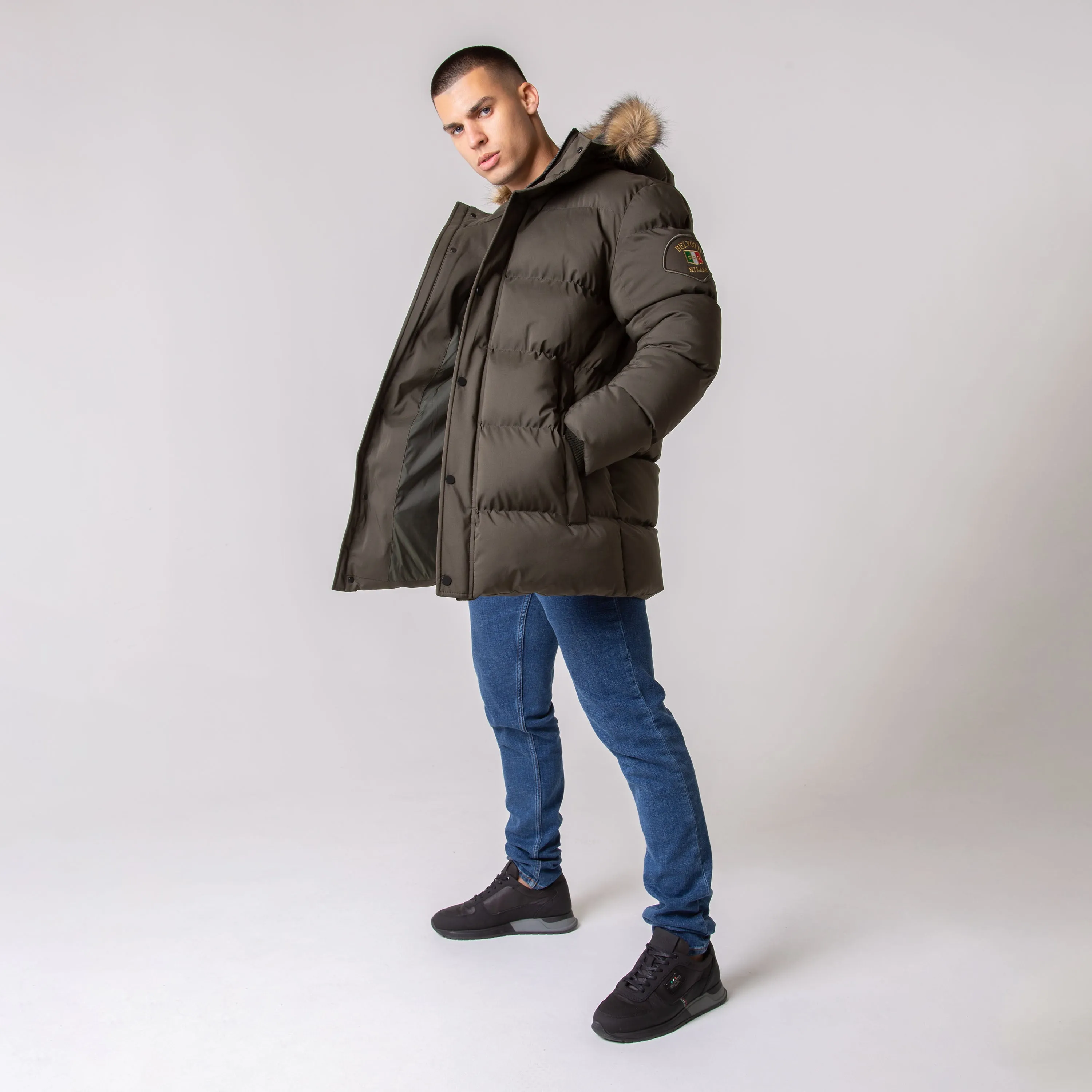 Belvotti Hydro Jacket Khaki