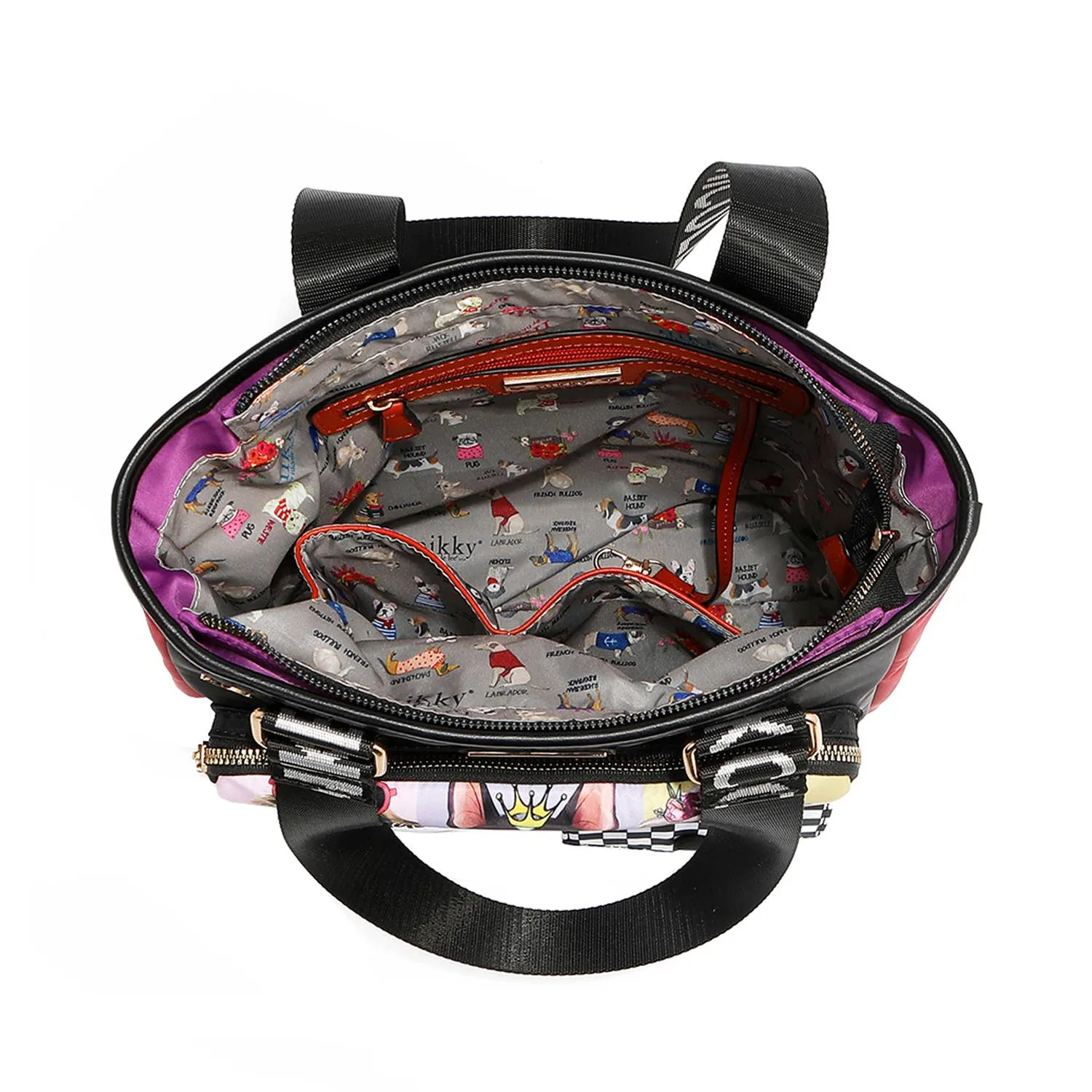BEST BUDDIES MULTI-POCKET TOTE BAG