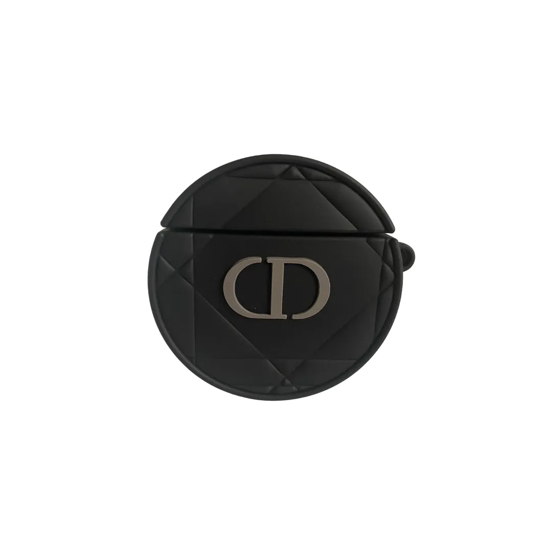 Black Designer Coin AirPods Case