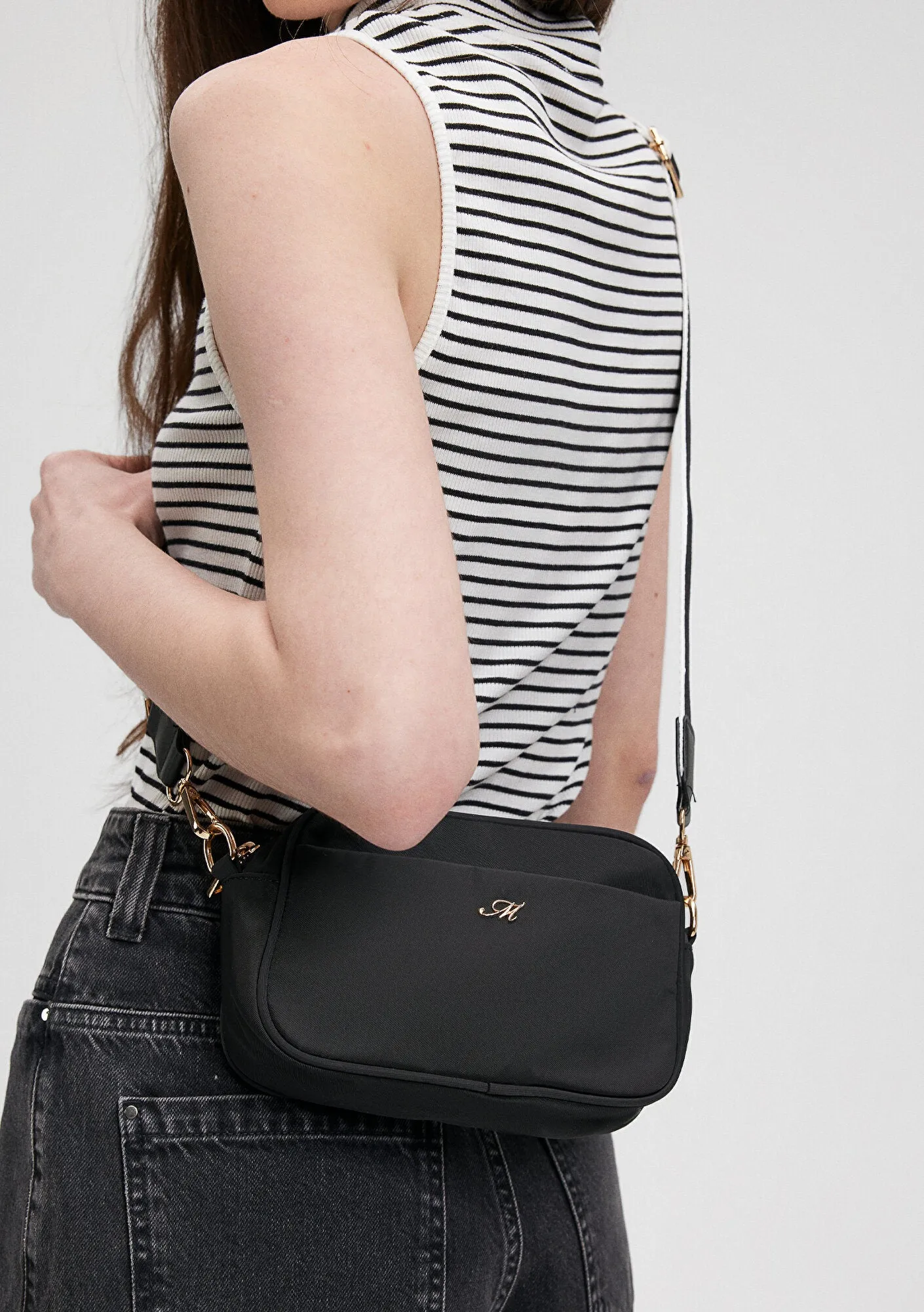 Black Messenger Bag