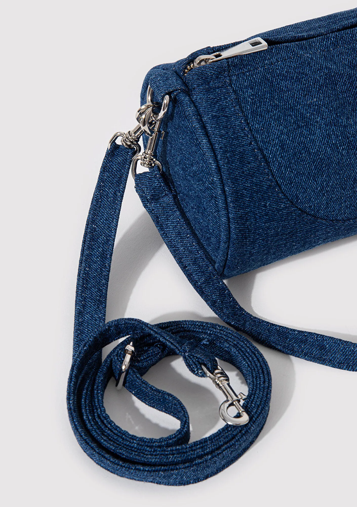 Blue Messenger Bag
