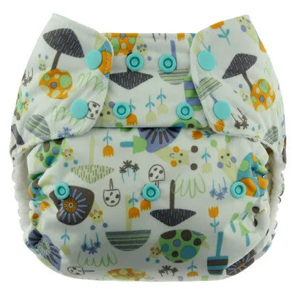 Blueberry Simplex One-Size All-in-One Cloth Diaper - Snap