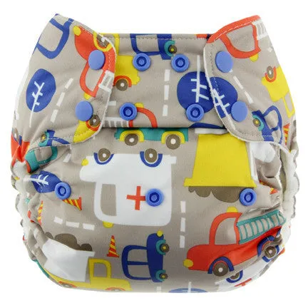 Blueberry Simplex One-Size All-in-One Cloth Diaper - Snap
