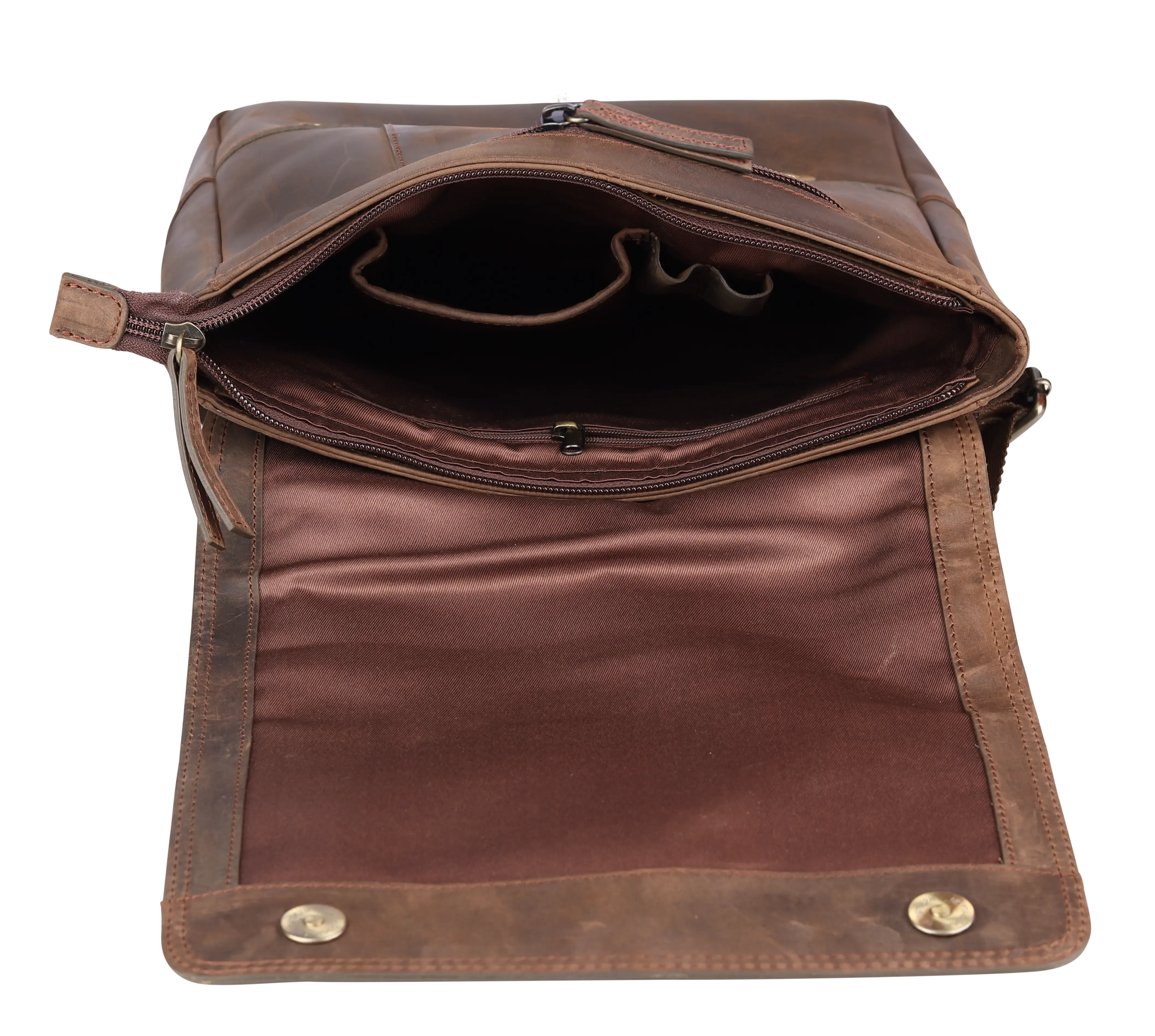 BOL/Open Road Hunter Leather Messanger Bag