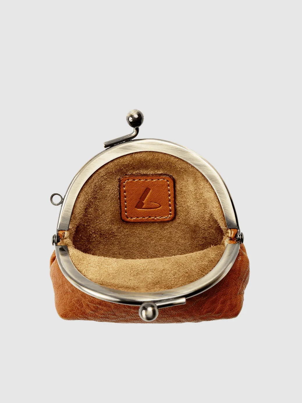 Brown Tone Nume Gamaguchi Coin Case