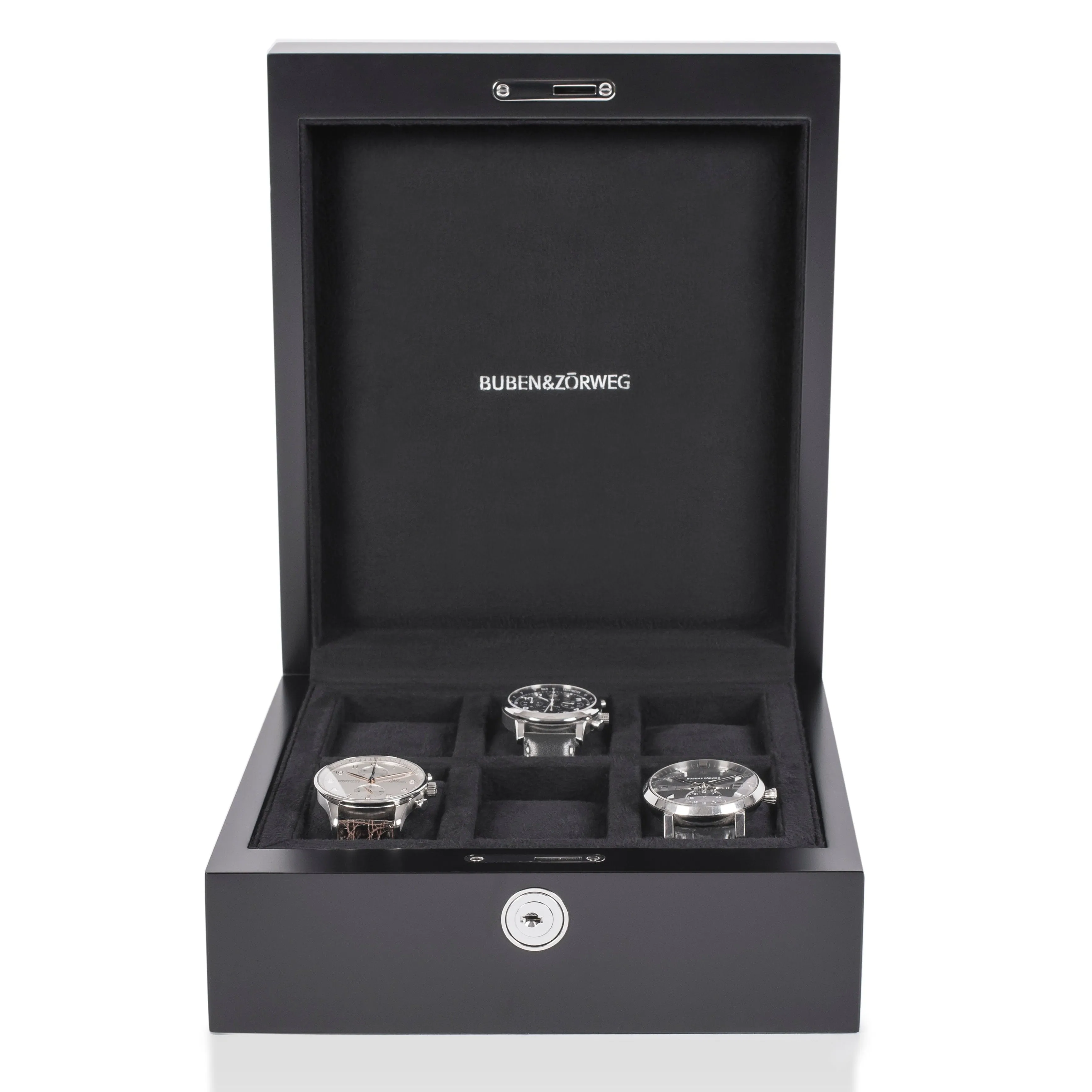 Buben & Zorweg Neo 6 Watch Case In Carbon