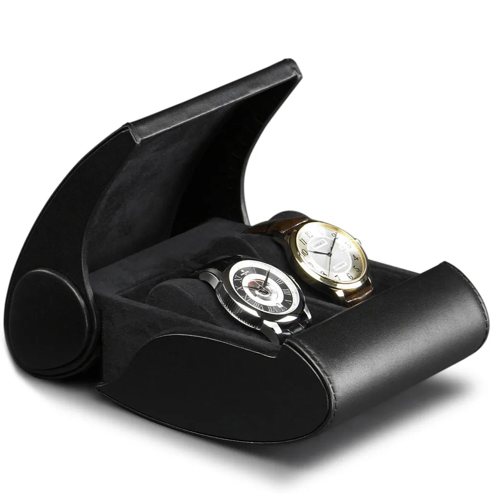 Buben & Zorweg Traveller 2 Watch Collection Case in Leather