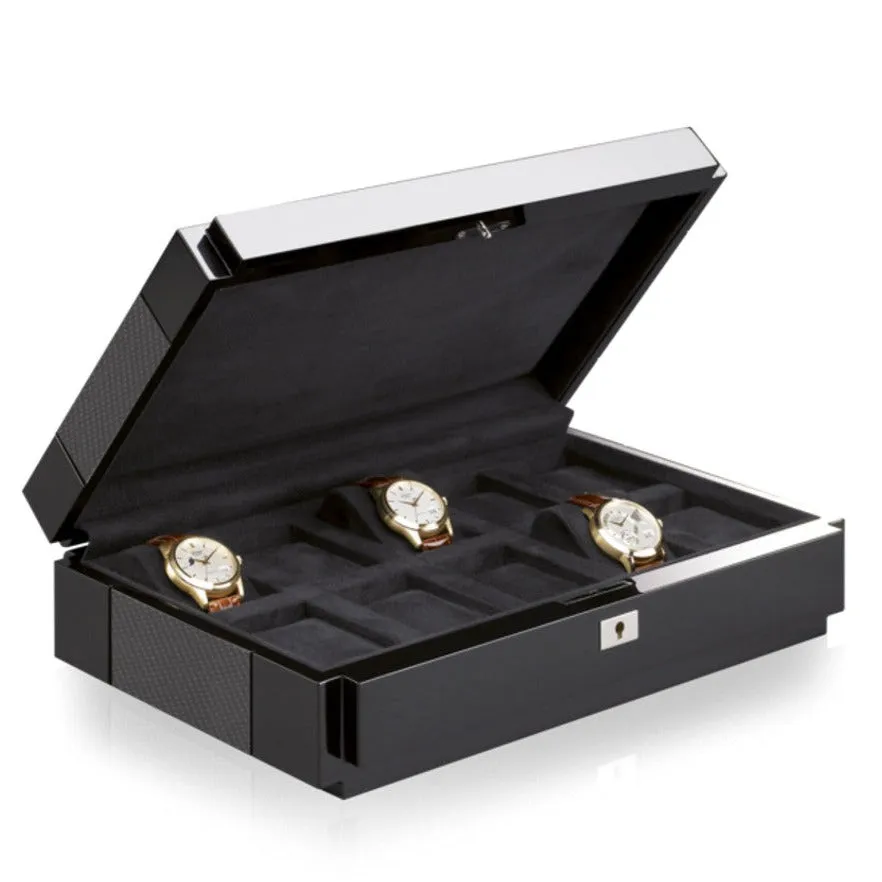 Buben & Zorweg Vantage 10 Watch Case in Carbon