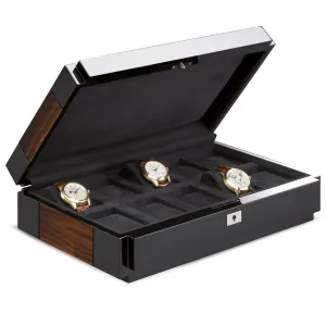Buben & Zorweg Vantage 10 Watch Case in Macassar