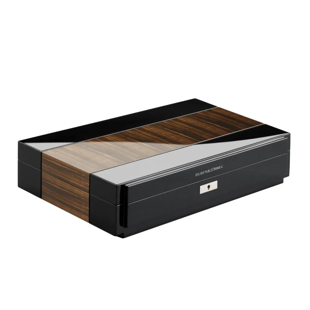 Buben & Zorweg Vantage Gentleman's Multi Storage Case in Macassar