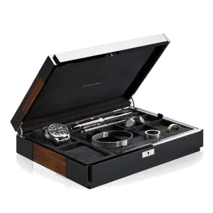 Buben & Zorweg Vantage Gentleman's Multi Storage Case in Macassar