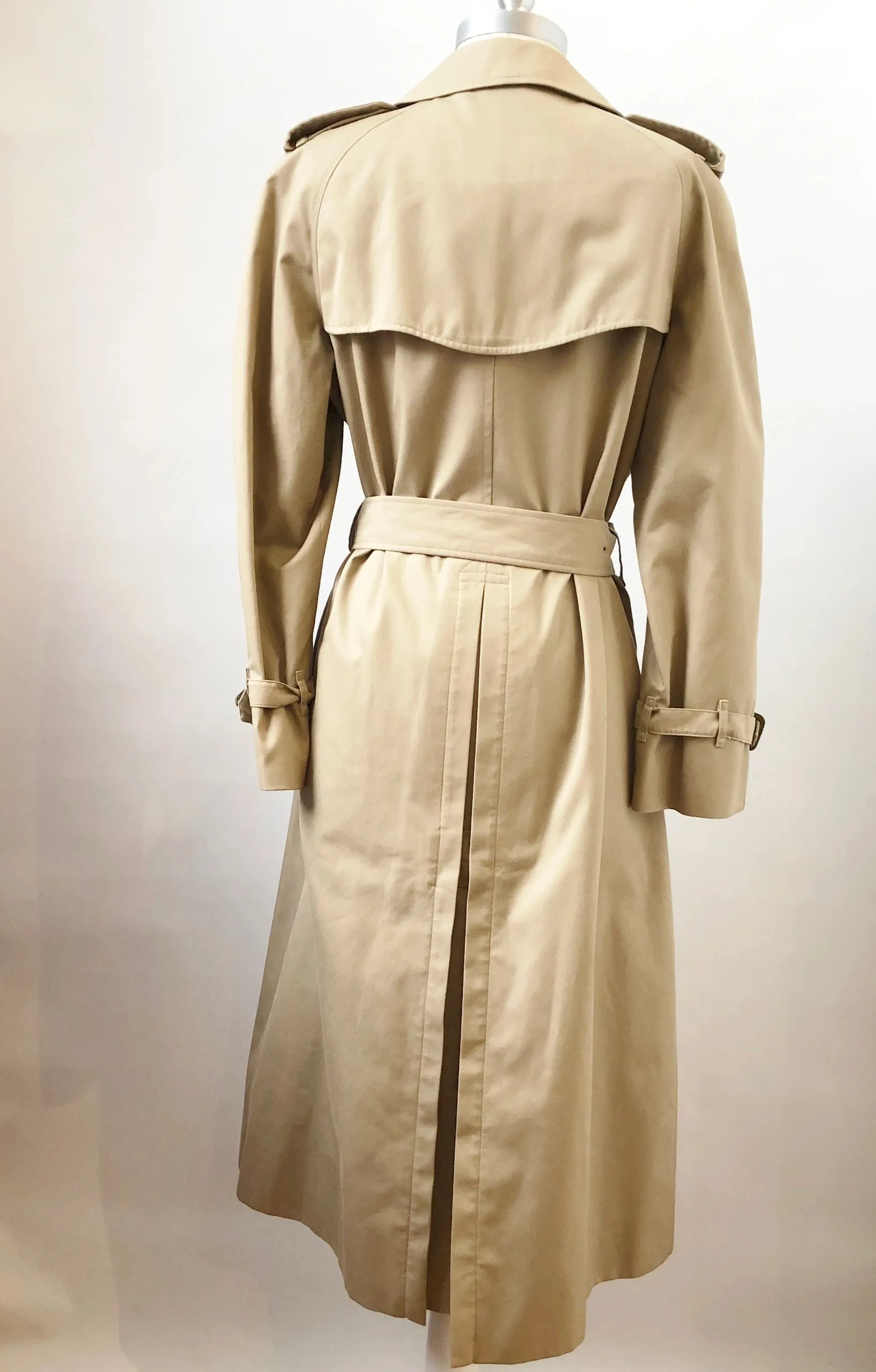 Burberry Prorsum Trench Coat Size 10 Long