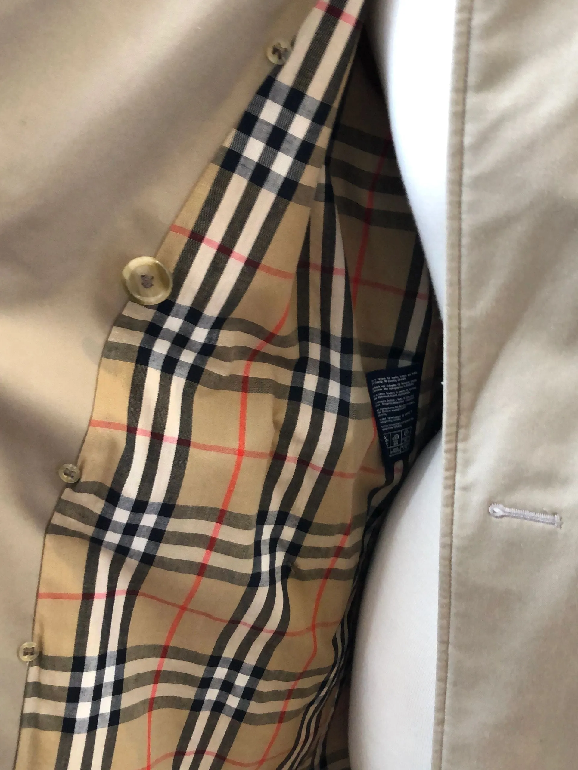 Burberry Prorsum Trench Coat Size 10 Long