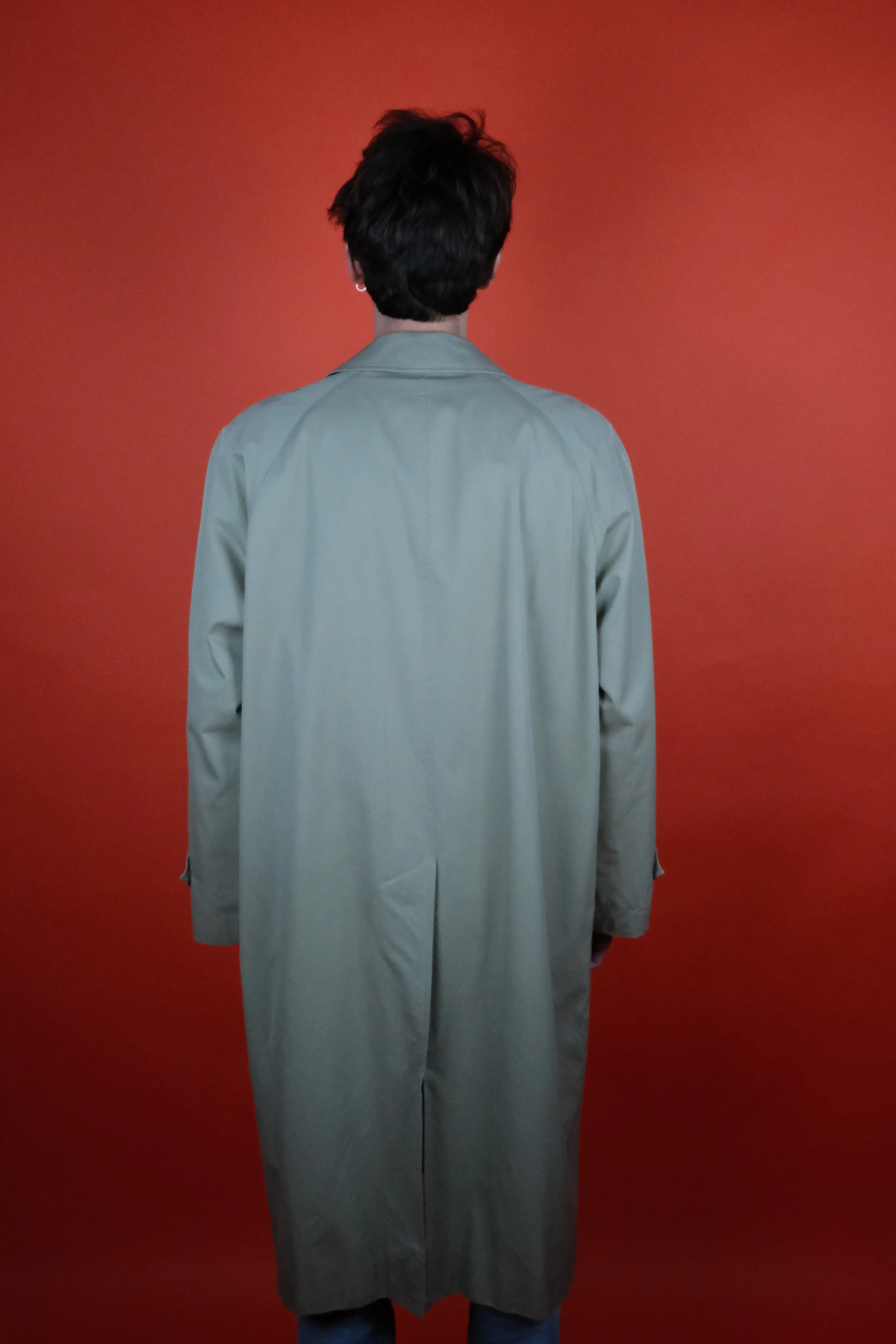 Burberrys' Beige Trench Coat 'L' Made in England 80's