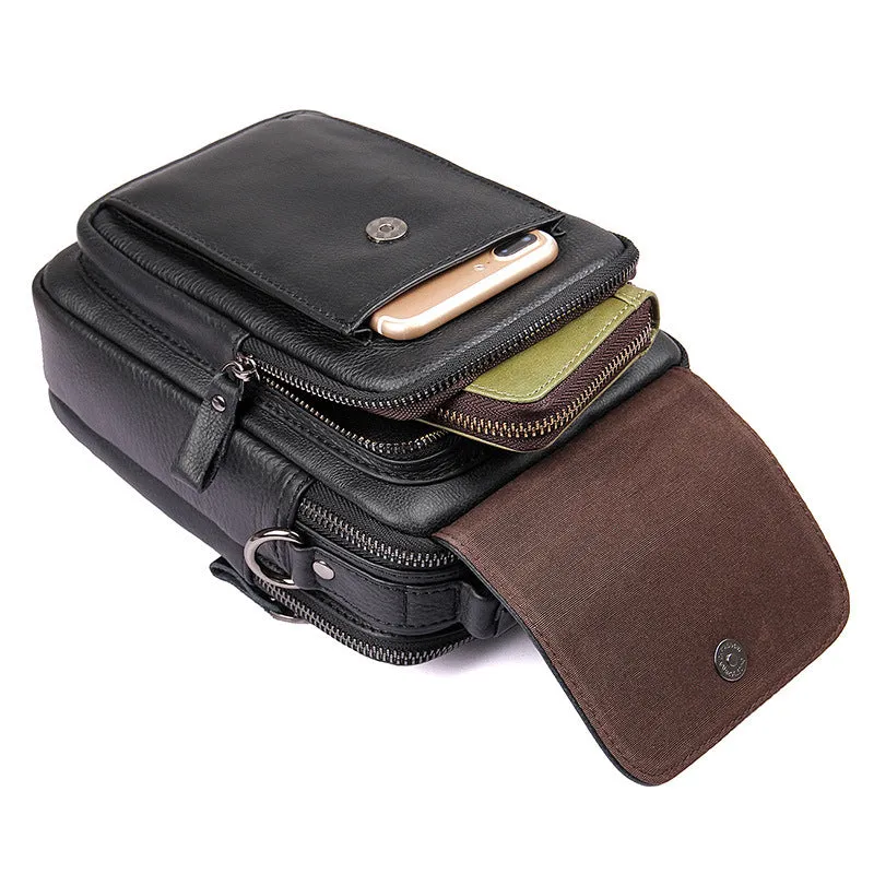 Business Bags For Men Leather Bags For Men Leather Messenger Shoulder Bag 1032