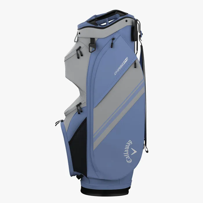 Callaway Chase 14 Cart Bag - Silver/Hydrangea